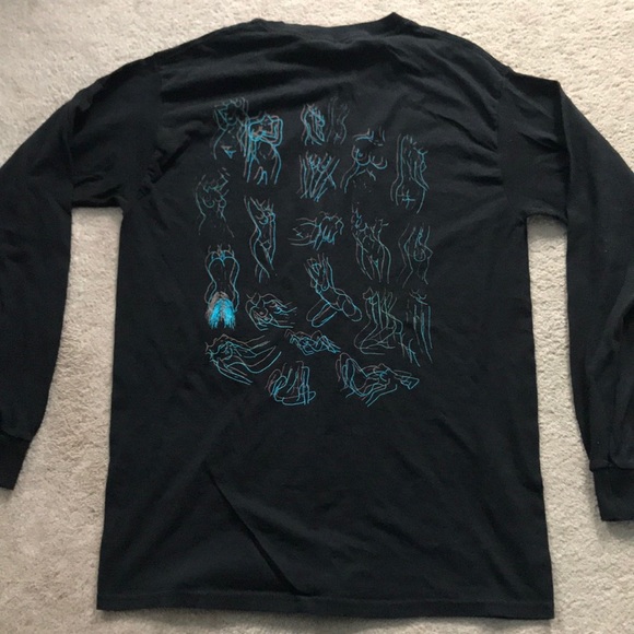 Long sleeve graphic tee - Picture 1 of 4